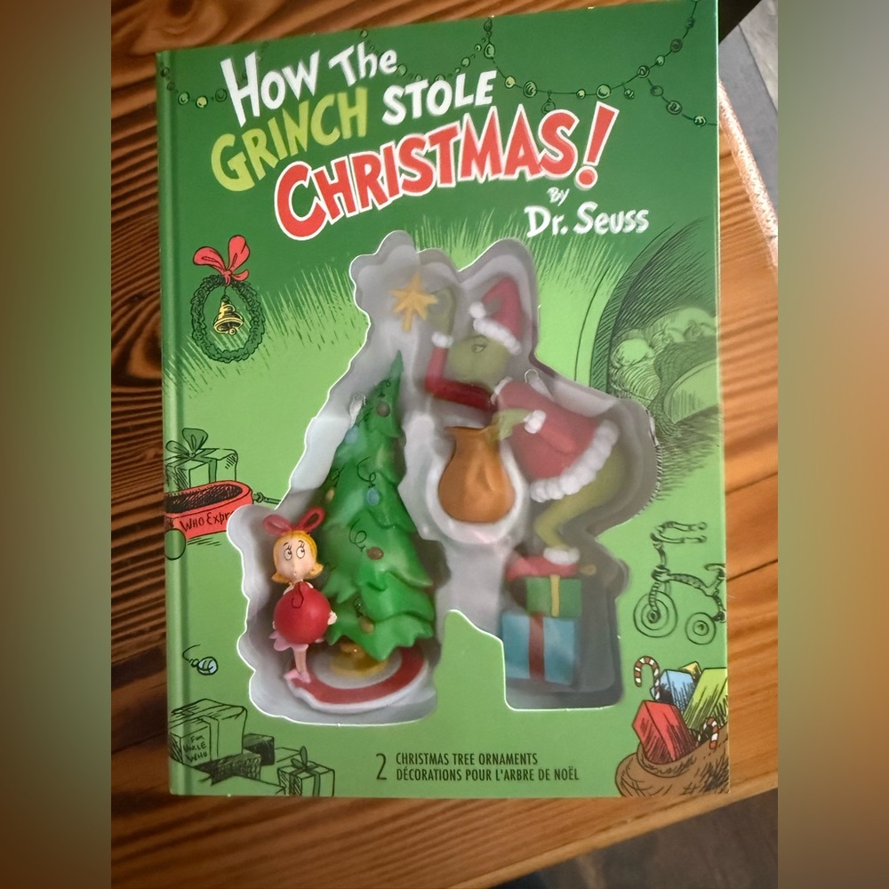 NIB Hallmark How the Grinch Stole Christmas Hallmark ornaments
